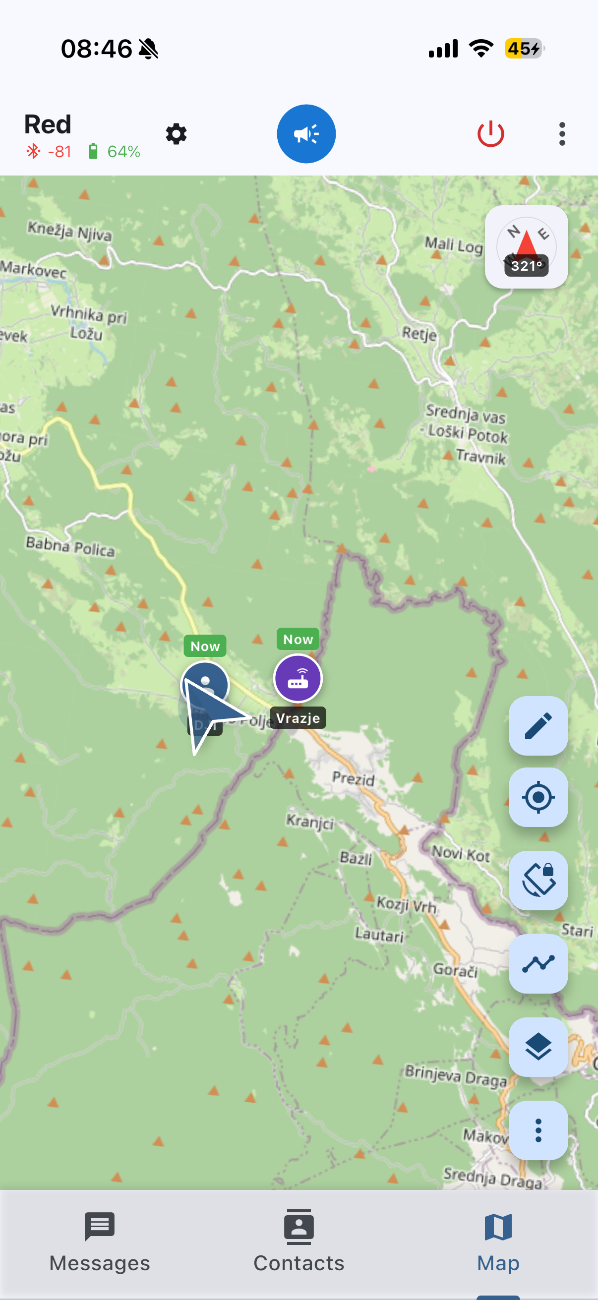 Quick actions sheet for SAR, voice, and image